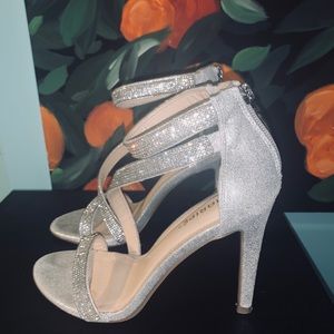 Maripe Cute Silver Heels